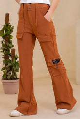 Blush Cargo Luxe Pants